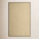 Auckland Jute/Sisal Beige/Green Area Rug