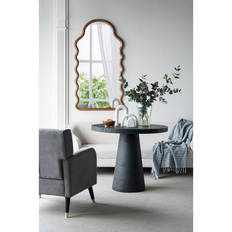 Table de salle à manger ronde 36 po x 36 po x 30 po avec base piédestal
