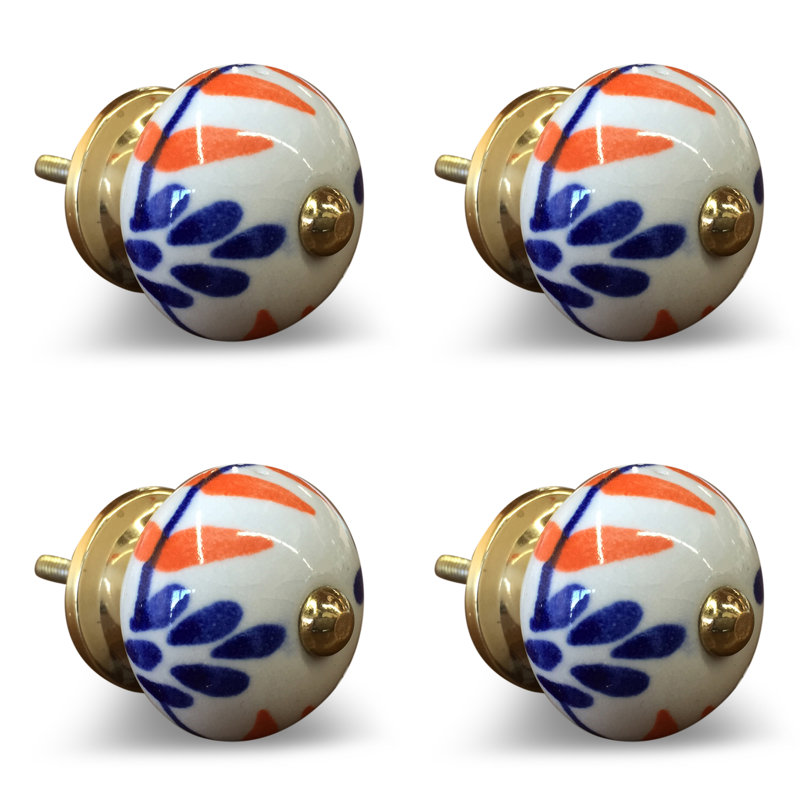 Handpainted Round Knob