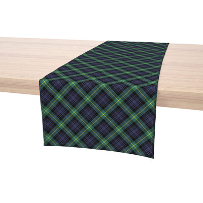 Aiza Tartan Table Runner