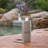 Outdoor C-Shaped Table