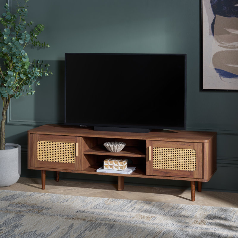 Ders 2 Shelf 2 Door Tv Stand
