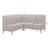 3pc Kerrington Channel-Back Banquette Set