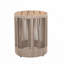 Table d'appoint d'extérieur en corde de rotin et bois d'acacia-682568940