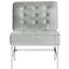 Fauteuil de chambre capitonné en polyester-23561391