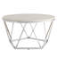 Table basse ronde en fausse pierre