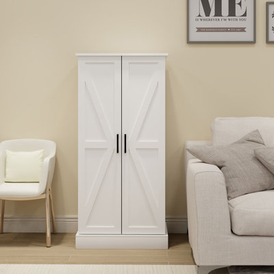 Armoire de rangement autoportante pour salle de bain