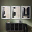 ABSTRACT Series DCLXVII - Impression personnalisée de qualité supérieure avec passe-partout - 3 pièces-1788158860-1788158857