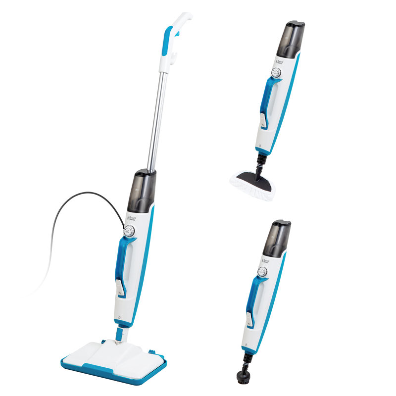 Russell Hobbs® RHMSM6001, Multifunctional Steam Mop in Teal & White