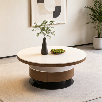 Modern and Simple Round Coffee Table