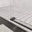 56-60"W X 76"H Sliding Shower Door, Brushed Nickel Hardware, Towel Bar And Handle, Drop Shipping Available-123210088