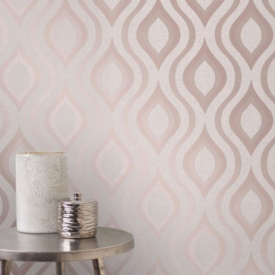 Bohannon 10m x 53cm Semi-Gloss Wallpaper Roll
