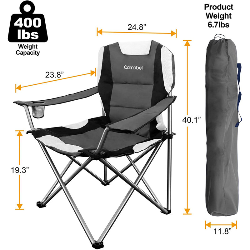 Camabel Madeira Camabel Oversized Camping Chairs Folding Chairs