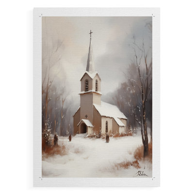 Christmas Holiday Art -Series 2-CCCXXXIX -Canvas Print Only - NOT FRAMED