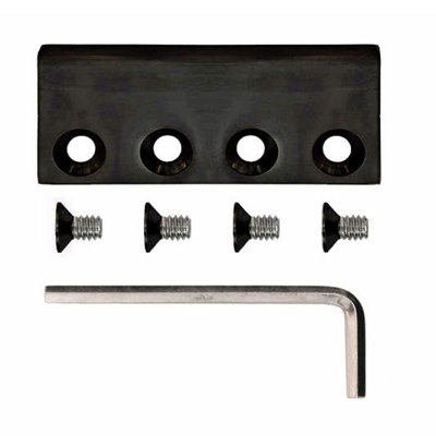 Black Steel Track Connector