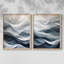 ABSTRACT Series CDLXVI - Reproduction encadrée de qualité supérieure - prête à être accrochée - aucun clou requis - aucun clou requis-1985281059-1985281058