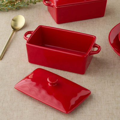 Ensemble de 2 mini-boulanger Berry Red