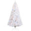 Sapin de Noël artificiel 7,5 pi avec 7,5 lumières DEL blanc chaud et 1346 pointes
