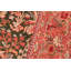 Tapis unique rouge / vert 6 pi x 8 pi 8 po Palazzolo