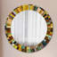 Huldar Glass Flat Wall Mirror