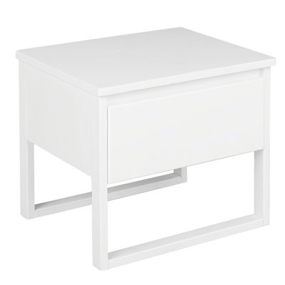 Ziggy 50cm W Solid Wood Bedside Table