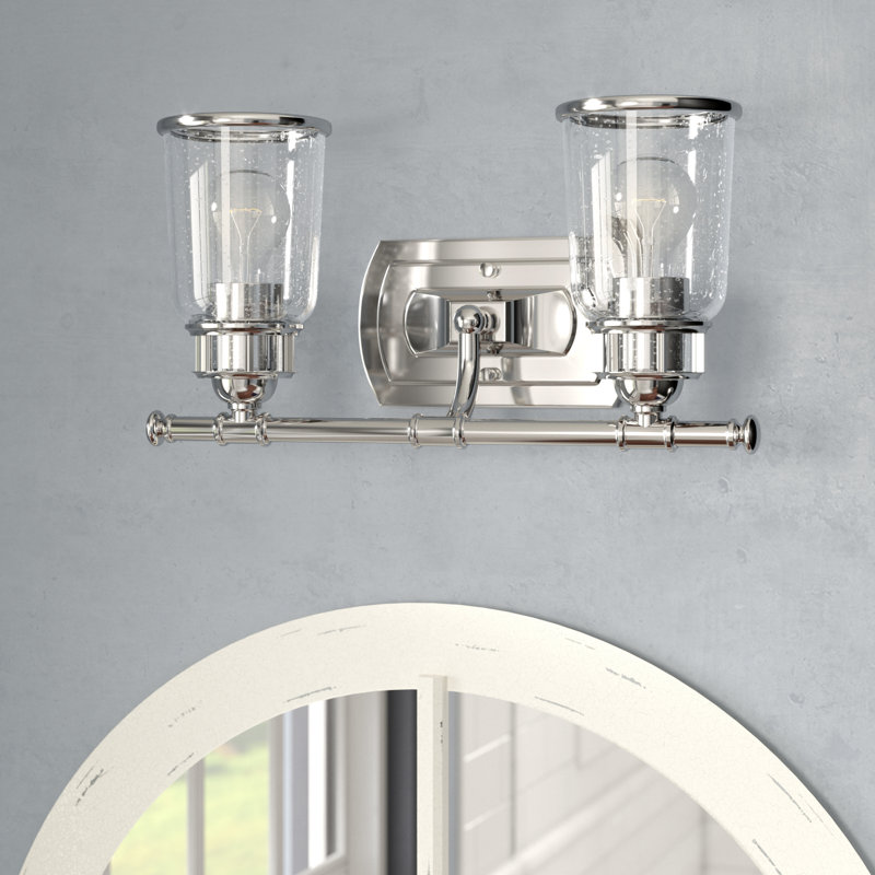 Derrick 2 - Light Dimmable Vanity Light, Polished Chrome