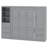 Queen Size Murphy Bed With Drawers And Shelves-109654728