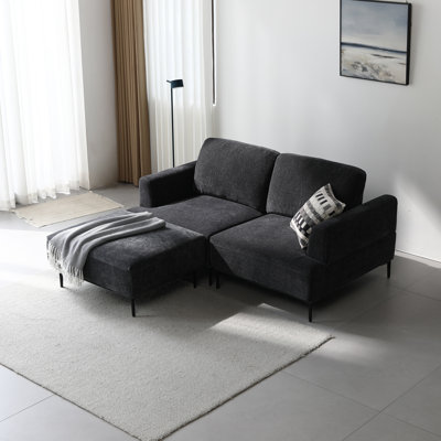 Canapé 71 po avec tabouret 1 pièce