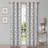Finklea Floral Pattern Polyester Light Filtering/Room Darkening Rod Pocket Curtain Panels-567929271-567929278