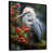Black Floater Framed