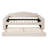 Upholstered Daybed with Storage Armrests, Trundle and Latest Integrated Bluetooth Audio System, Teddy Fleece-34162776-34162778