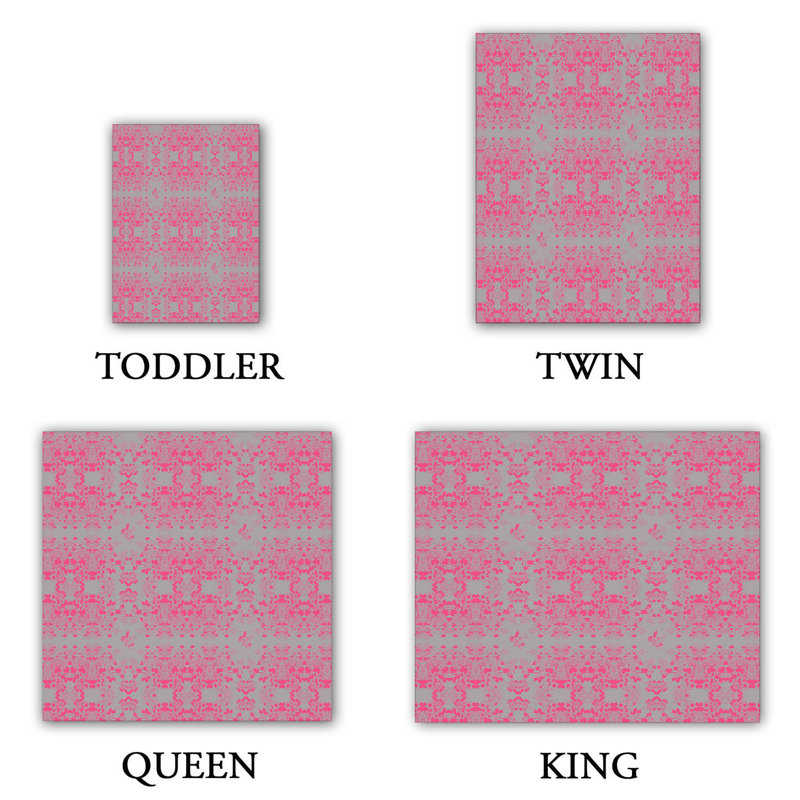 Ikat Duvet Cover, 1 Queen Duvet Cover + 2 Standard Shams