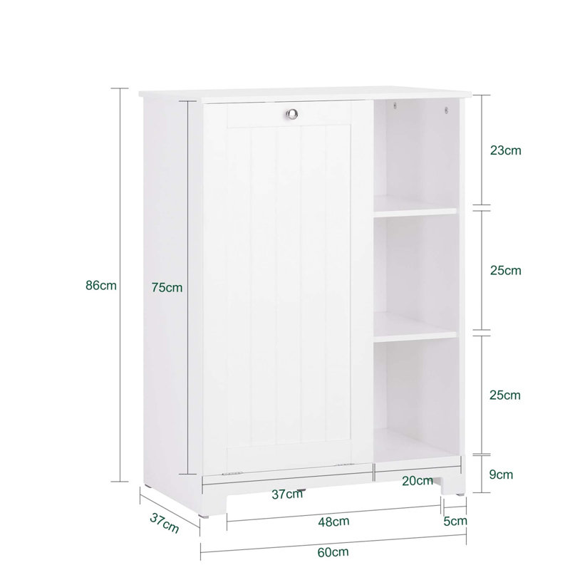 Aaleeyah Freestanding Bathroom Cabinet