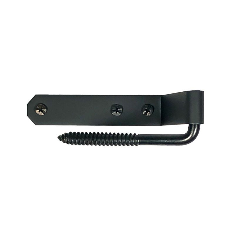 Black Stainless Steel Connecticut Shutter Hinge Set