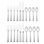 Eternal 20 Piece 18/10 Stainless Steel Flatware Set, Service for 4