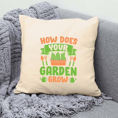Polyester/Polyester Blend Reversible Throw Pillow