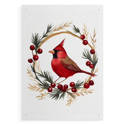 Art des Fêtes de Noël - impression sur toile seulement - non encadrée
