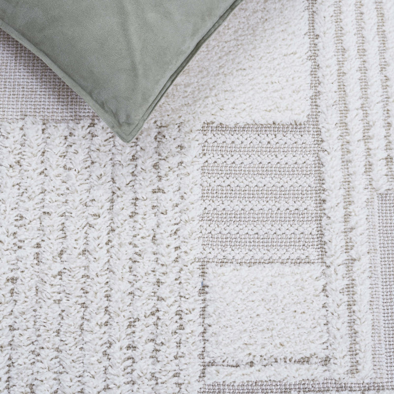 Geometric Shapes Area Rug, Rectangle 160 x 229 cm