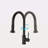 Stainless Steel Pull Down Kitchen Faucet With Soap Dispenser-118350767