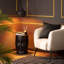 Luminaire suspendu noir 1 lumière