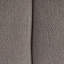 Braided Round 16" Ottoman In Dark Grey Velvet