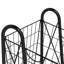 Organisateur de panier de cuisine à 3 niveaux, support métallique autoportant pour fruits, légumes et garde-manger