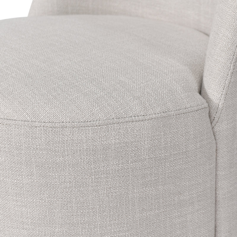 Chaise d'appoint rembourrée de 22 po Nian