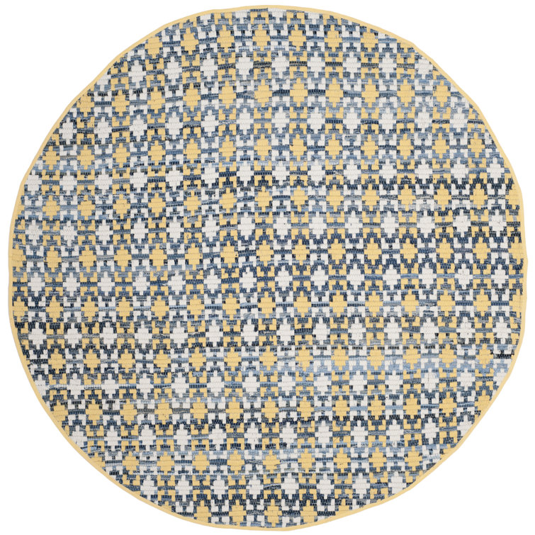 Aitken Hand Woven Cotton Geometric Rug