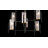 6 - Light Dimmable Cylinder Chandelier