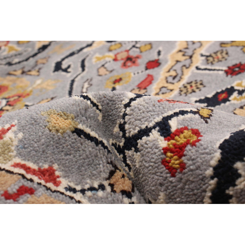 Tapis unique gris de 4 pi 2 po x 5 pi 11 po Armonk