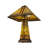 25" High Sierra Prairie Mission Lighted Base Table Lamp