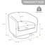 Bennett 73.1Cm Wide Swivel Barrel Chair-478450573
