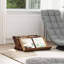 Wood Free Standing Magazine Rack-418295308