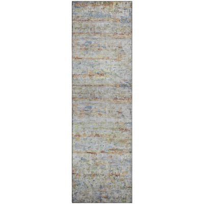 Premium Machine Washable Ducote AMF1127 Stripes Rug